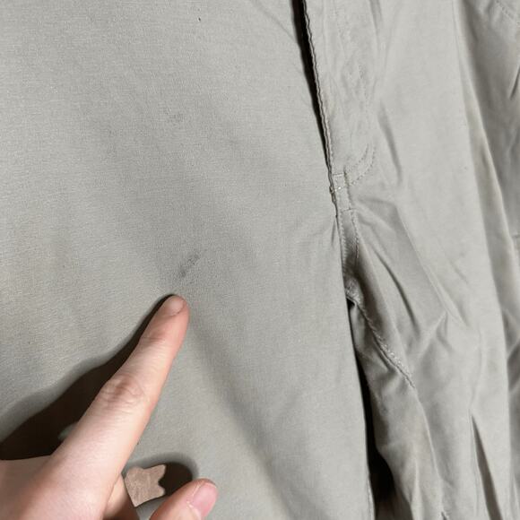 Vintage Y2K Duluth Trading Hiking Pants 36x29 Relaxed Fit Tan Polyester - Picture 5 of 5